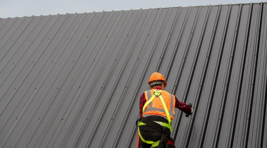 Professional metal roof installation services in Sylvester, TX